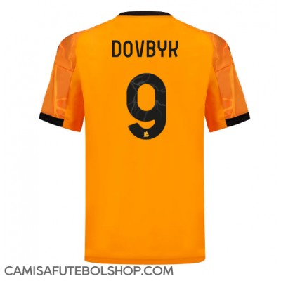 Camisa de time de futebol AS Roma Artem Dovbyk #9 Replicas 2º Equipamento 2025-26 Manga Curta Camisa de time de futebol AS Roma Artem Dovbyk #9 Replicas 2º Equipamento 2025-26 Manga Curta